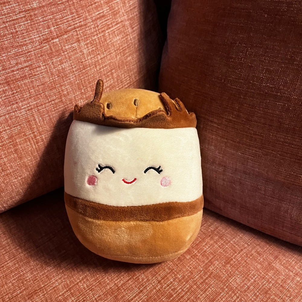 Squishmallow Smore - Brown and Tan Plush Toy